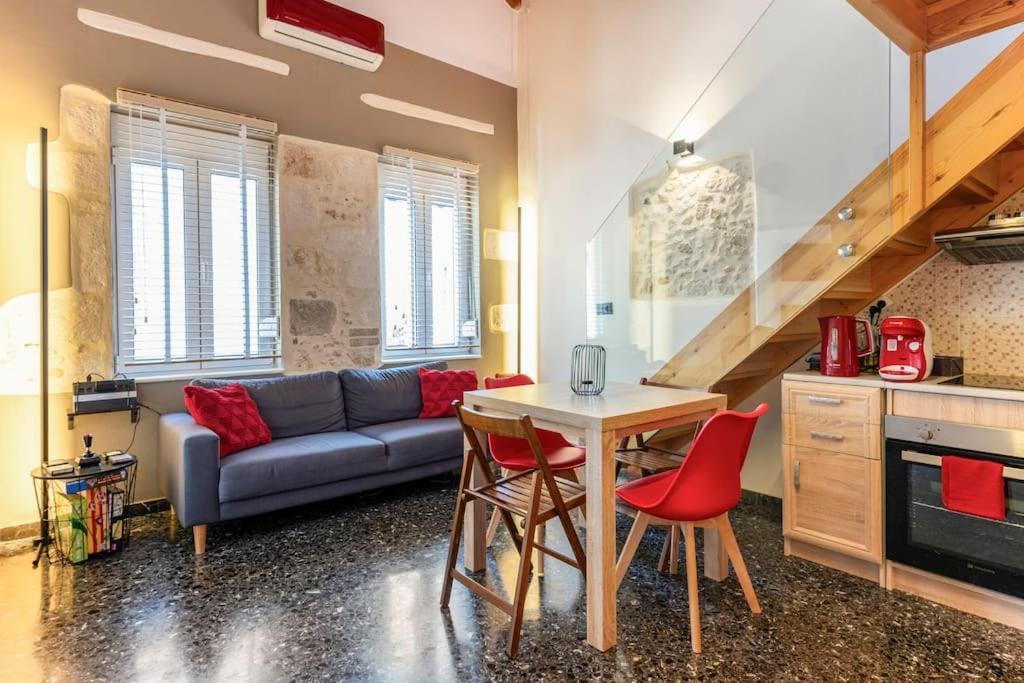 Arcade Central Retro Apartment Rethymno Eksteriør bilde